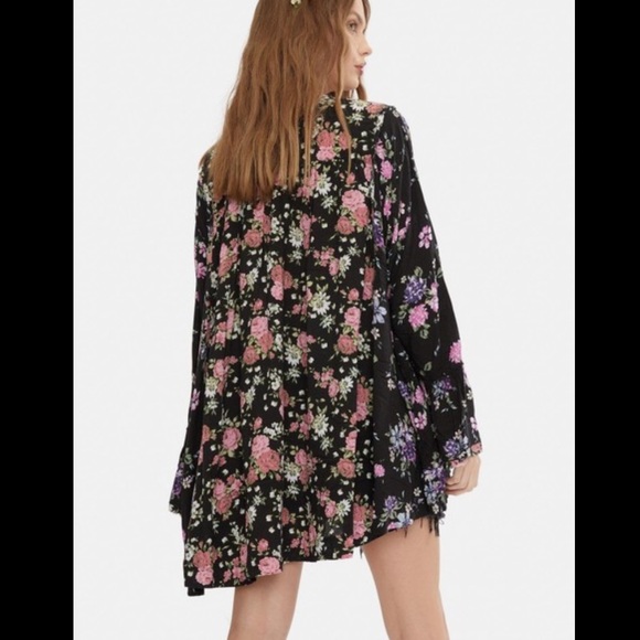 Free People Loretta Printed Floral Tunic Top - Picture 10 of 16